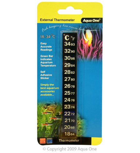 Aqua One External Thermometer