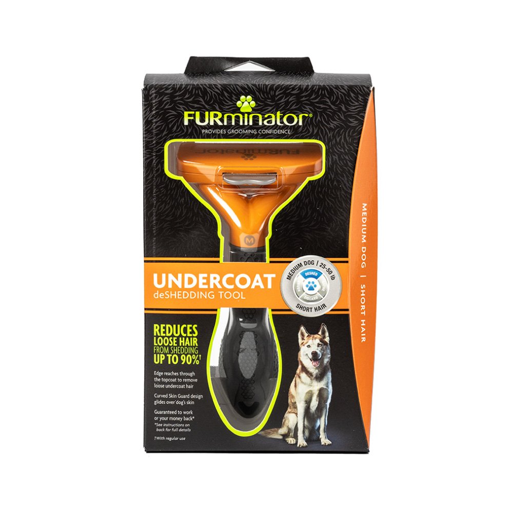 Furminator undercoat deshedding tool medium dog short hair best sale