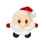 Ruff Play Plush Santa Ball