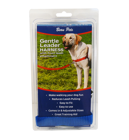 Gentle Leader Front Lead Harness Lge Blue