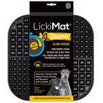 LickiMat Slomo XL Black-dog-The Pet Centre