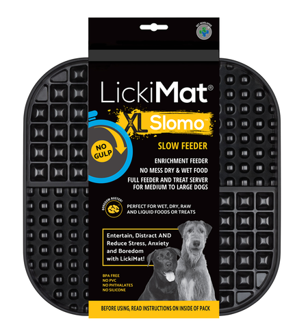 LickiMat Slomo XL Black