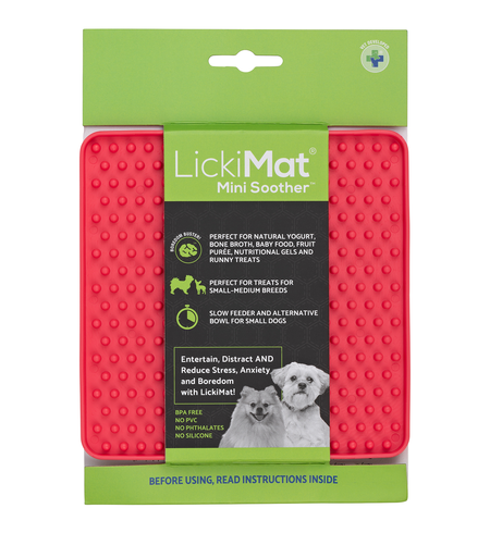 LickiMat Soother Mini Pink