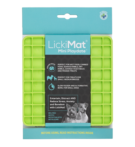 LickiMat Playdate Mini Green