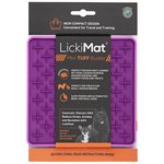 LickiMat Tuff Buddy Mini Purple-dog-The Pet Centre