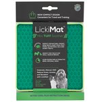 LickiMat Tuff Soother Mini Green-dog-The Pet Centre