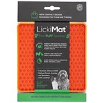 LickiMat Tuff Soother Mini Orange-dog-The Pet Centre
