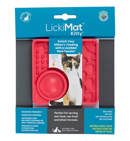 LickiMat Kitty Pink