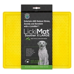 LickiMat Soother XL Yellow-dog-The Pet Centre