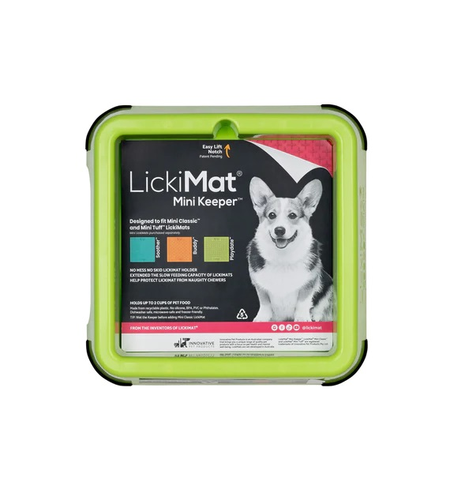 LickiMat Keeper Mini Green