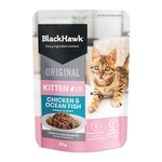 Black Hawk Original Kitten Chicken/Fish/Gravy 85g-cat-The Pet Centre
