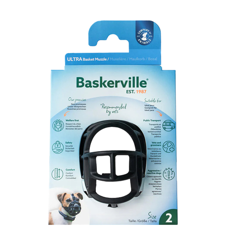 Muzzle Baskerville Ultra Size 2 Black