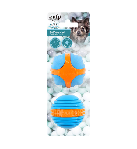 AFP Meta Dual Squeeze Ball 6.3cm 2pk