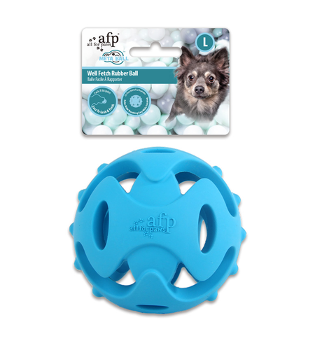 AFP Meta Well Fetch Rubber Ball 8.3cm