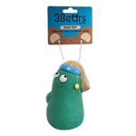 3Bears Latex Q Brothers 9.5cm Light Blue/ Green-dog-The Pet Centre