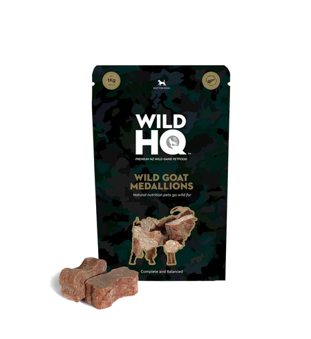 Wild HQ Wild Goat Adult Medallions 1.36kg