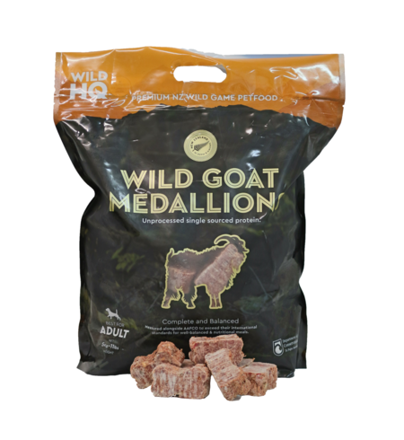 Wild HQ Wild Goat Adult Medallions 5kg