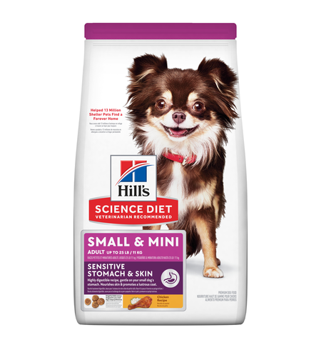 Hills Science Diet Dog Adult Sensitive Stomach & Skin Small & Mini 6.8kg