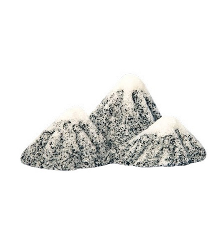 Aqua One Ornament Snow Topped Mountains S 17x8.5x7.5cm