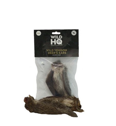 Wild HQ Wild Venison Deers Ears 2pk