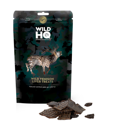 Wild HQ Wild Venison Liver Treats 160g