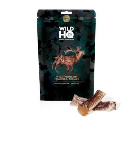 Wild HQ Wild Venison Trachea Treats 60g