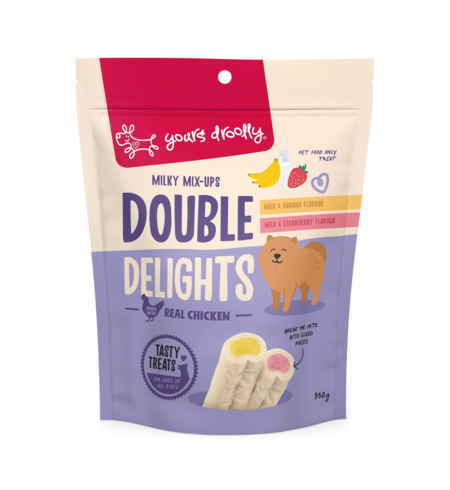 Yours Droolly Double Delight Milky Mix Ups 350g