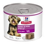 Hills SD Adult Mousse Small & Mini Beef Can 200g-dog-The Pet Centre