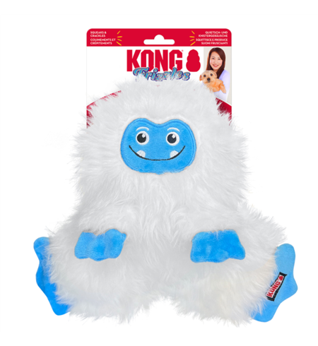 Kong Holiday Frizzles Yeti Medium Large