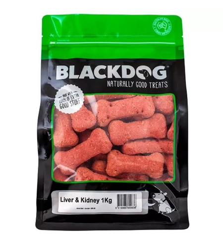 Blackdog Premium Treat Biscuits Liver Kidney 1kg