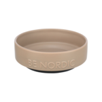 BE NORDIC Non-Slip Bowl 500mL - Taupe-dog-The Pet Centre