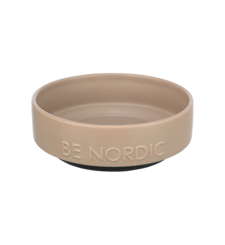 BE NORDIC Non-Slip Bowl 500mL - Taupe