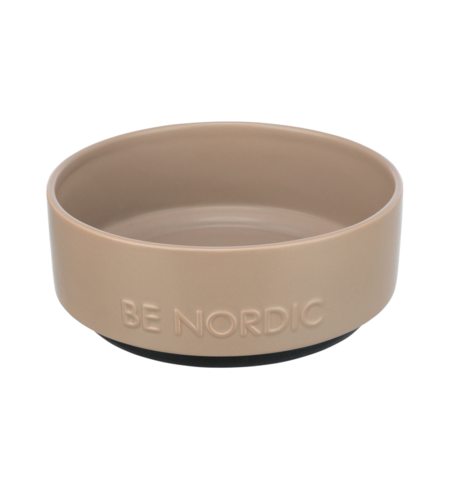 BE NORDIC Non-Slip Bowl 1.2L - Taupe