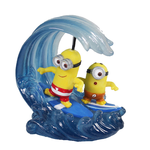 Minions Kevin & Stuart Surfing - Small Ornament-fish-The Pet Centre