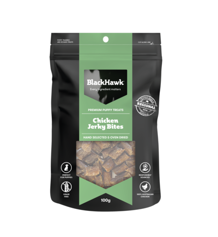 Black Hawk Puppy Chicken Bites 100g