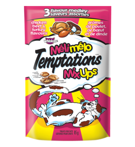 Temptations Mixups Chick, Beef & Turkey 85g