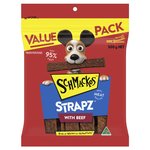 Schmackos Beef Strapz 500g-dog-The Pet Centre