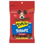 Schmackos Strapz Beef 200g-dog-The Pet Centre