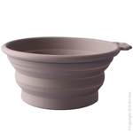 Pet One Silicone Travel Bowl 760ml Grey-dog-The Pet Centre