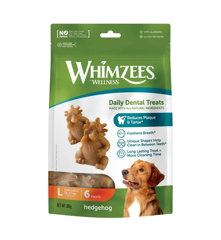 Whimzees Hedgehog Large 6pk