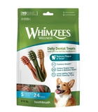 Whimzees Toothbrush Star Small 24pk-dog-The Pet Centre