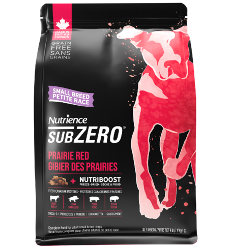 Nutrience Dog SubZero Small Breed Prairie Red 1.8kg