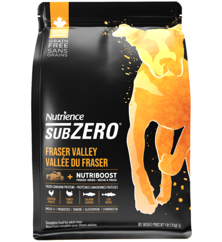 Nutrience Dog SubZero Fraser Valley 1.8kg