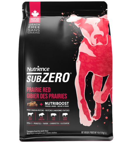 Nutrience Dog SubZero Prairie Red 4.5kg