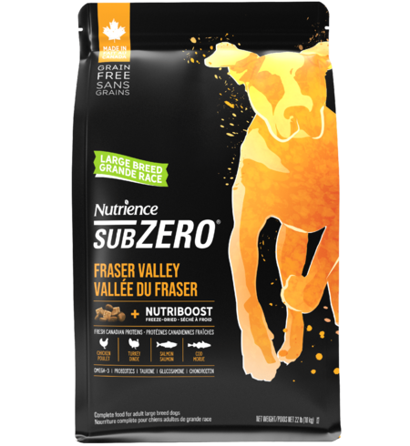 Nutrience Dog SubZero Large Breed Fraser Valley 10kg