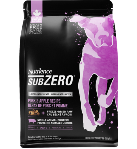 Nutrience Dog SubZero Limited Ingredient Diet Pork & Apple 1.8kg