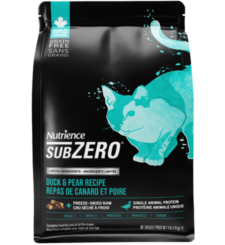 Nutrience Cat SubZero Limited Ingredient Diet Duck & Pear 1.8kg