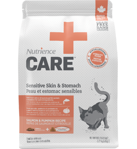 Nutrience Cat Care Sensitive Skin & Stomach 2.27kg