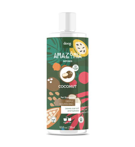 Amazonia Senses Coconut Shampoo 500ml