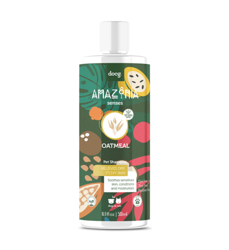 Amazonia Senses Oatmeal Shampoo 500ml